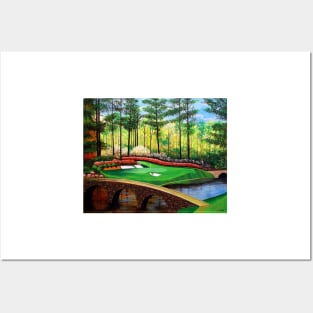 12th hole at Augusta National Posters and Art